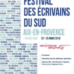 Festival Écrivains du Sud édition 2018